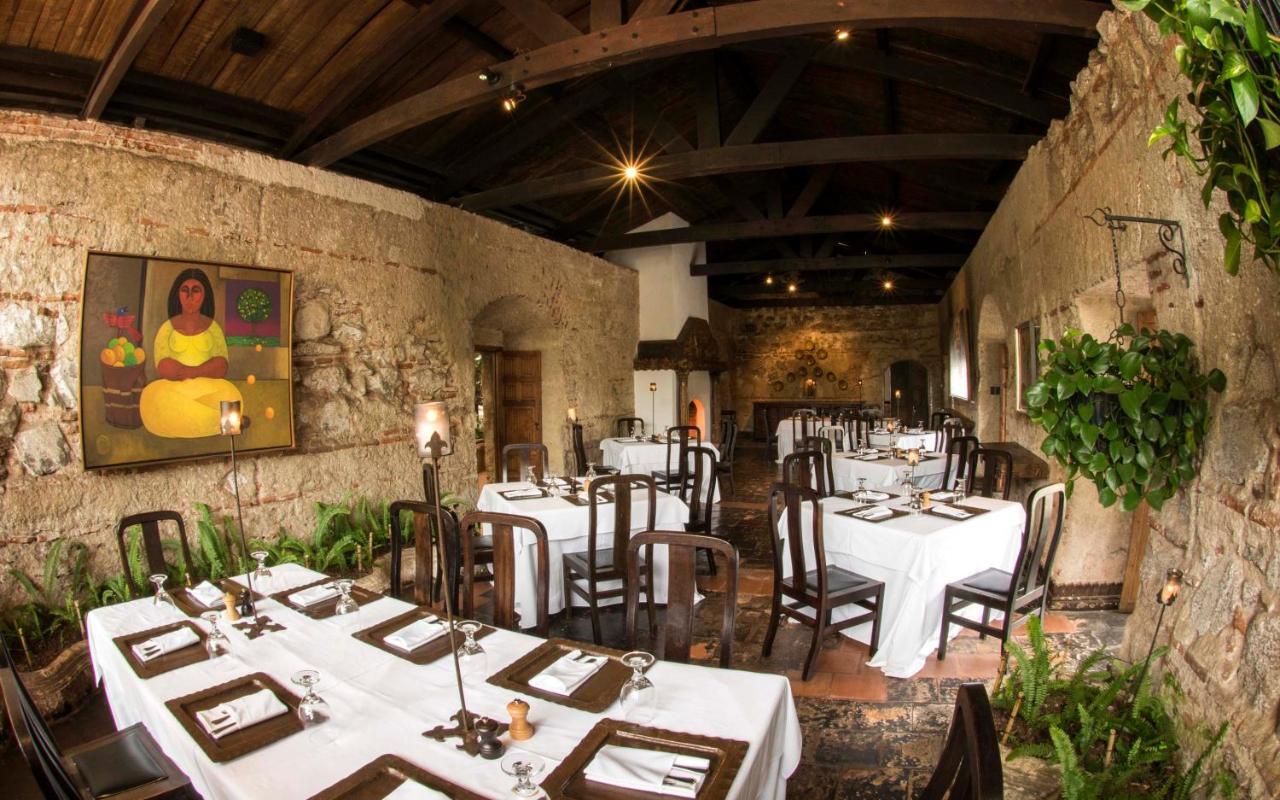 Hotel Museo Spa Casa Santo Domingo Antigua Екстериор снимка Interior of the restaurant